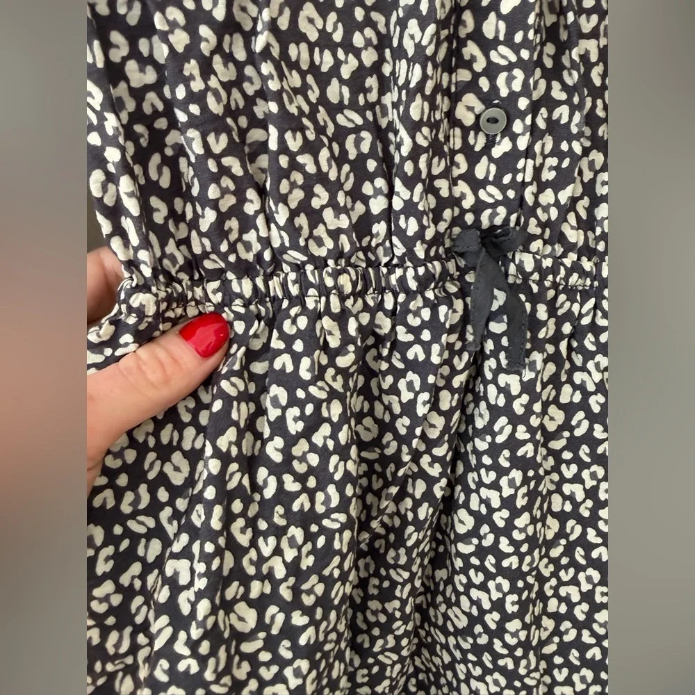 🖤🤍 Zara Kids Girls Black & White Bow Dress – Size 10 🤍🖤